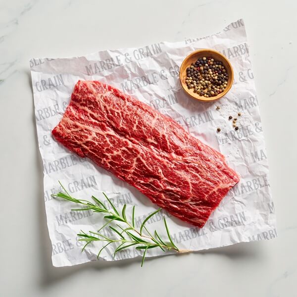 Marble & Grain Beef Flatiron Steak | 1 pc x 1 | 0.75 - 2.5 lbs