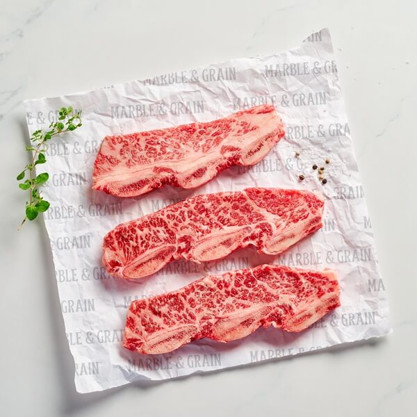Marble & Grain Beef Korean Short Ribs | 1 pkg x 1 | 1 - 1.5 lbs
