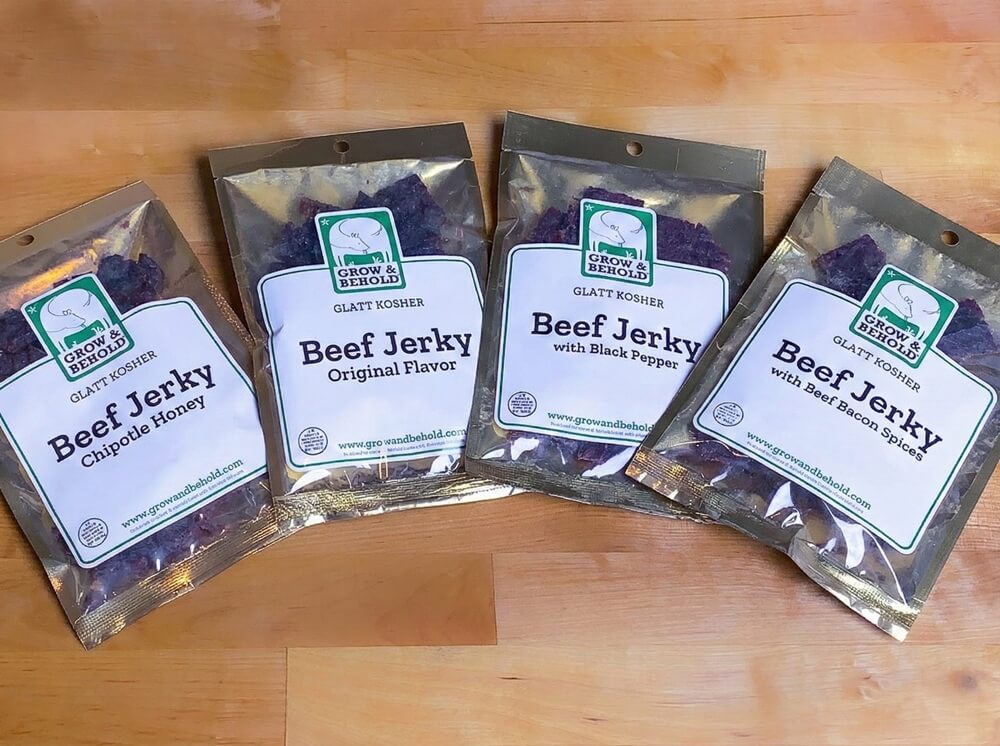 Grow & Behold Uncured Beef Jerky Variety Pack