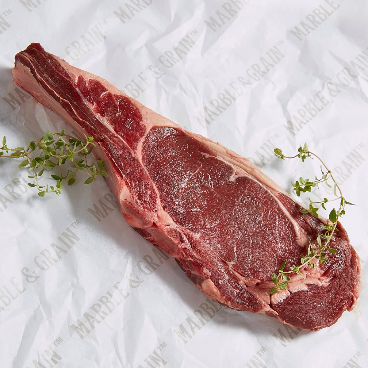 Marble & Grain Bison Rib Steak 1 pc | approx 1 lb