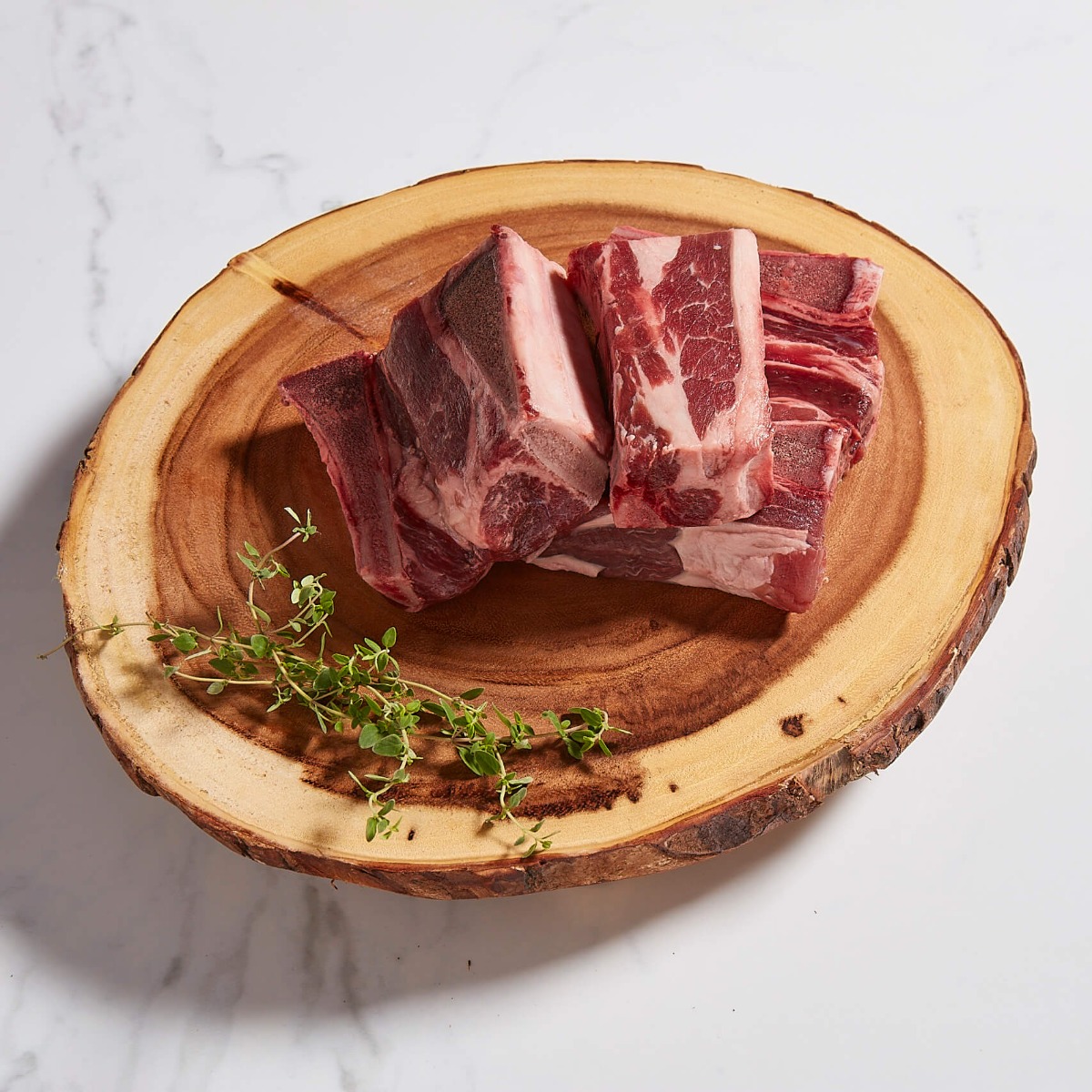 Marble & Grain Bison Spare Ribs 4-6 pc | approx 1.5 lb