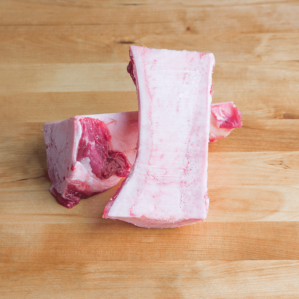 Grow & Behold Beef Marrow Bones (Boat Cut) | 1 pkg x 2 | 1.5 - 2.5 lbs
