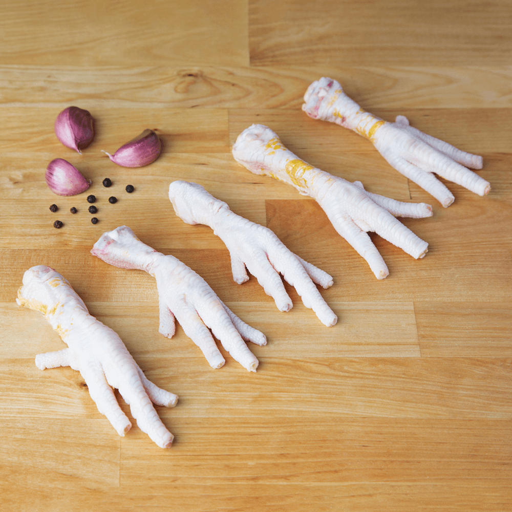 Sara's Spring Chicken Chicken Feet | 1 pkg x 1 | 1.25 - 1.75 lbs