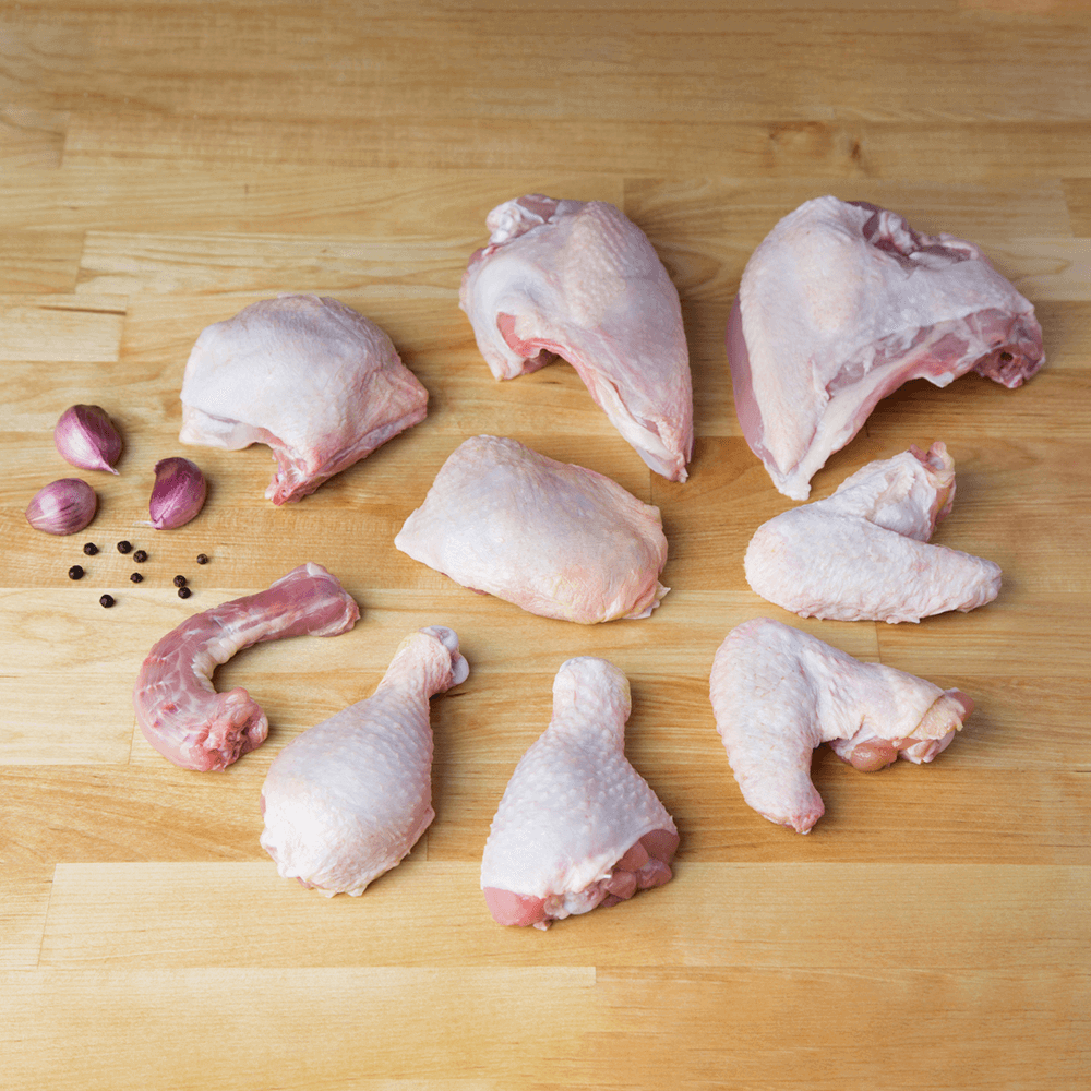 Sara's Spring Chicken Whole Chicken - Cut in Eighths
