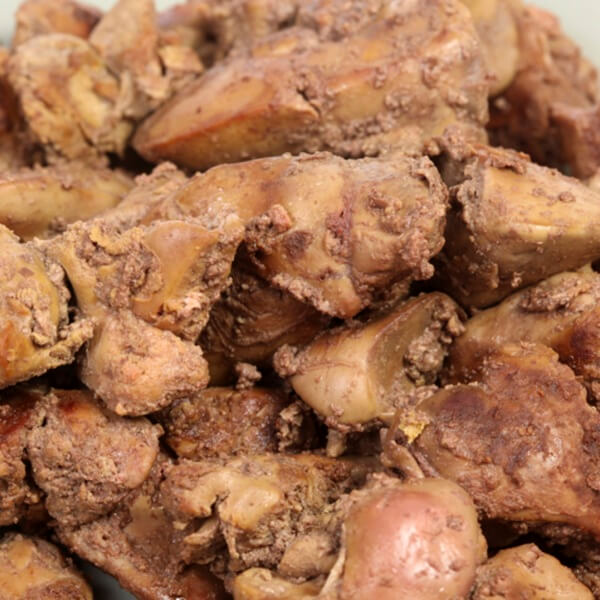 Free-Range Certified Organic Broiled Chicken Liver  | 1 pkg x 1 | 0.5 lbs