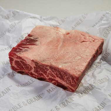 Marble & Grain 3-Bone Beef Short Rib Rack | 1 pc x 1 | 2.5 - 3.5 lbs