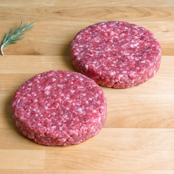 Grow & Behold Beef Steak Burger Patties 1/2 lb | 4 pcs x 1 | 2 lbs